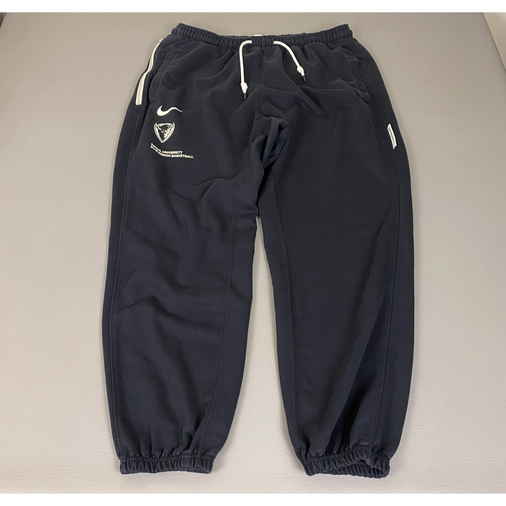 DePaul University Blue Demon Nike Sweatpants Men's Size XXL Black Standard Issue
